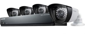 Samsung SDH B3040 1 TB 4 Channel HD DVR Security System Webcam
